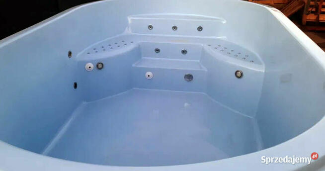 Basen Wolnostojący SPA z Hydromasażem, Jacuzzi, pokrywa