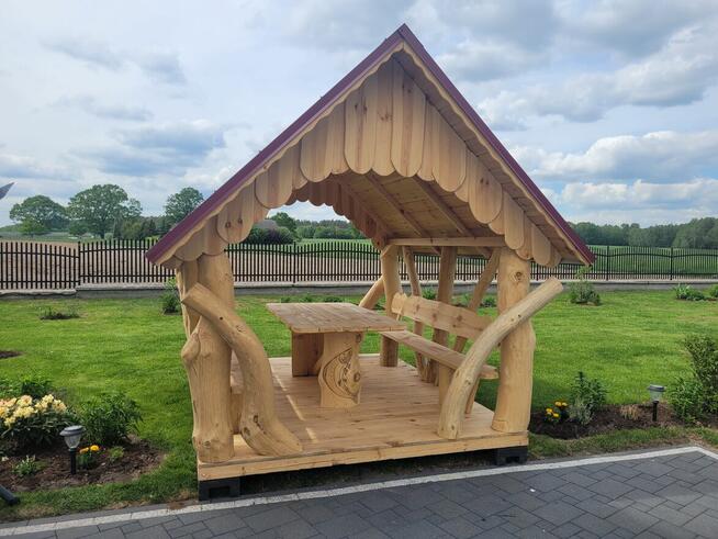 Altany altanki na zamówienie solidne z bali