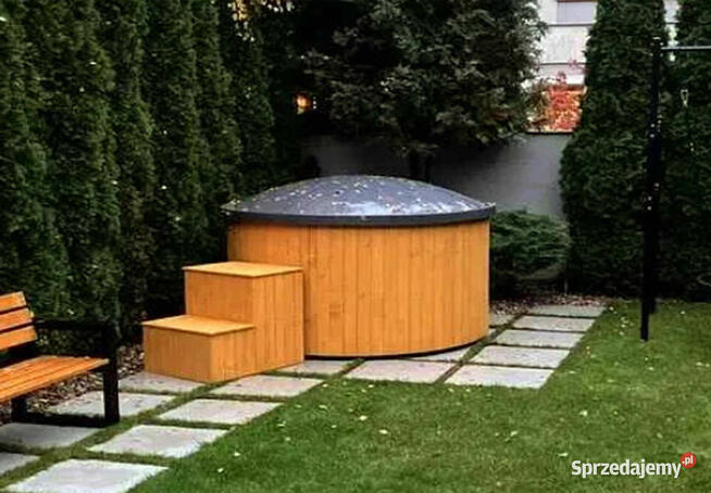 BALII OGRODOWE 6os całoroczne jakuzzi, wanna spa, piec inox