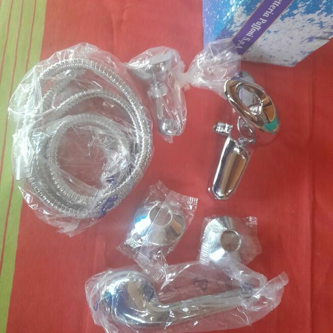 Gammi bateria natryskowa z zestawem prysznicowym z punktowym