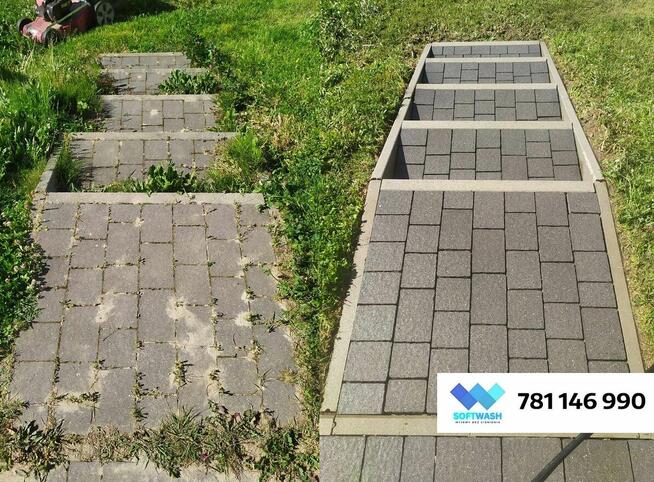 Mycie Elewacji Opole Lubelskie - Mycie Kostki - SOFTWASH !