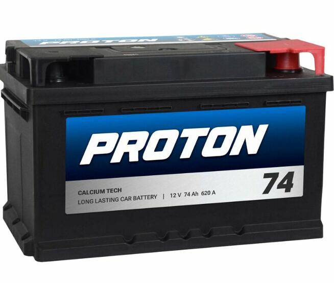 Akumulator PROTON 74Ah 620A EN PRAWY PLUS niski