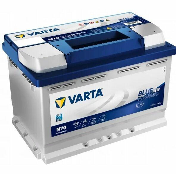 Akumulator Varta Blue 70Ah 760A N70 DARMOWA DOSTAWA