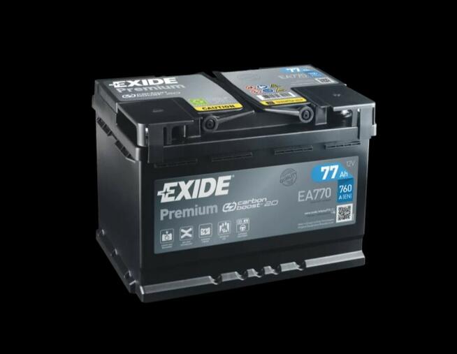 Akumulator 77Ah 760A Exide Premium