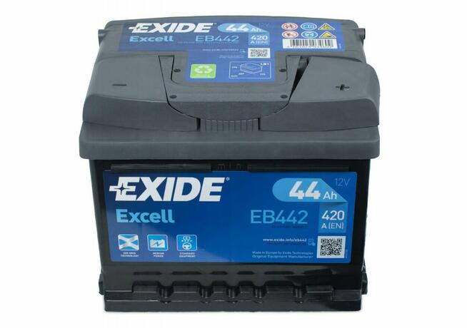 Akumulator Exide Excell 44Ah 420A, DARMOWY DOWÓZ