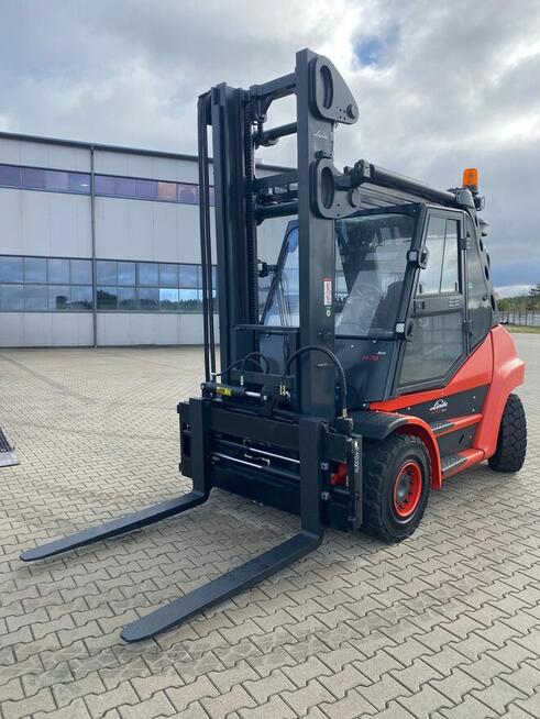 Linde H60 T wózek widłowy Linde 6 Ton, przesuw boczny widły