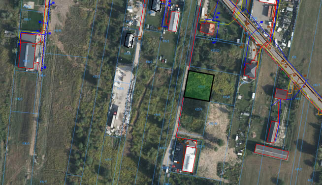 Działka budowlana 800 m2 obrzeża Siedlec