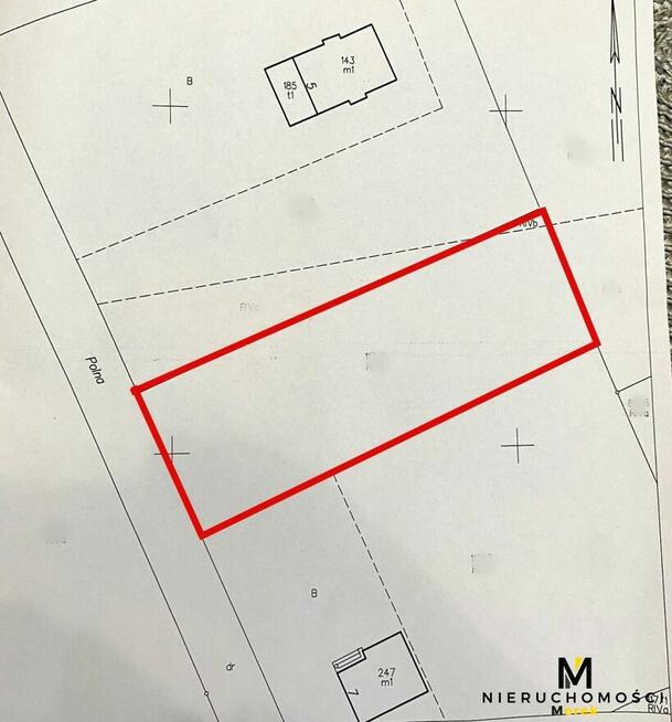 Działka budowlana Ząbrowo gm. Gościno, Polna