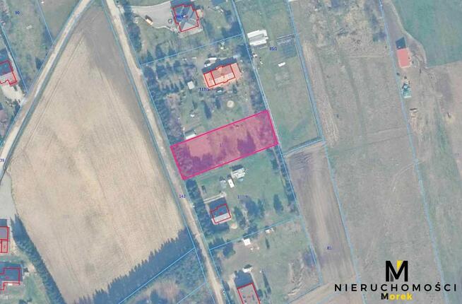 Działka budowlana Ząbrowo gm. Gościno, Polna