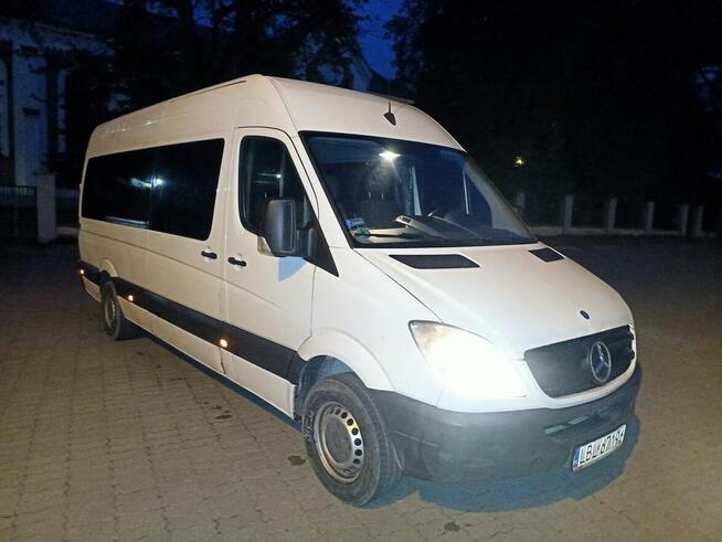 Mercedes Sprinter 9os. brygadówka klima webasto hak