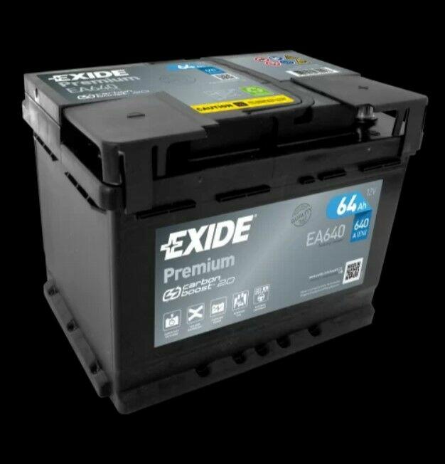 Akumulator Exide Premium 64Ah 640A EN PRAWY PLUS