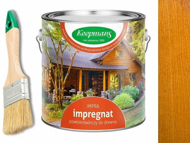 Impregnat do drewna IMPRA Koopmans 5l dąb królewski olej