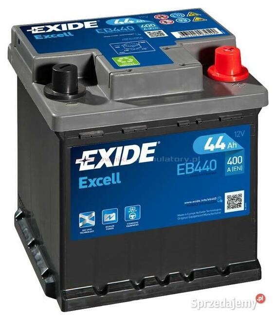Akumulator 44Ah 400A EXIDE l Piekary Śląskie