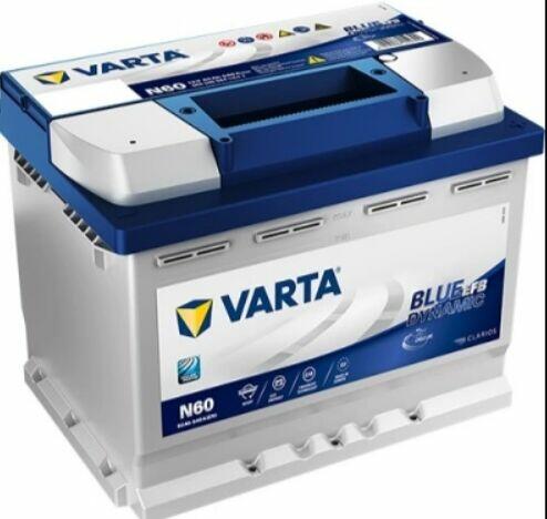 Akumulator 60Ah 640A VARTA Blue Dynamic EFB START&STOP N60