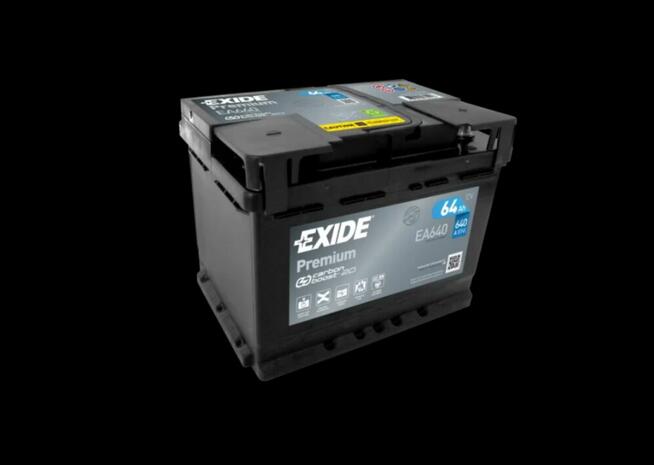 Akumulator 64Ah 640A EN Exide Premium PRAWY PLUS