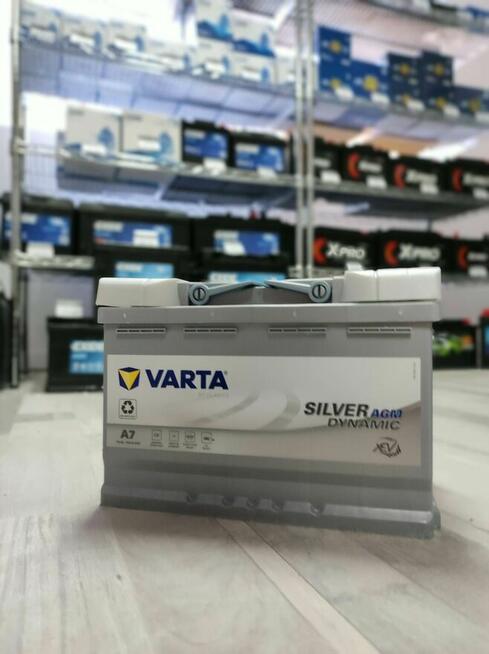 Akumulator VARTA Silver AGM START&STOP A7 (E39) 70Ah 760A