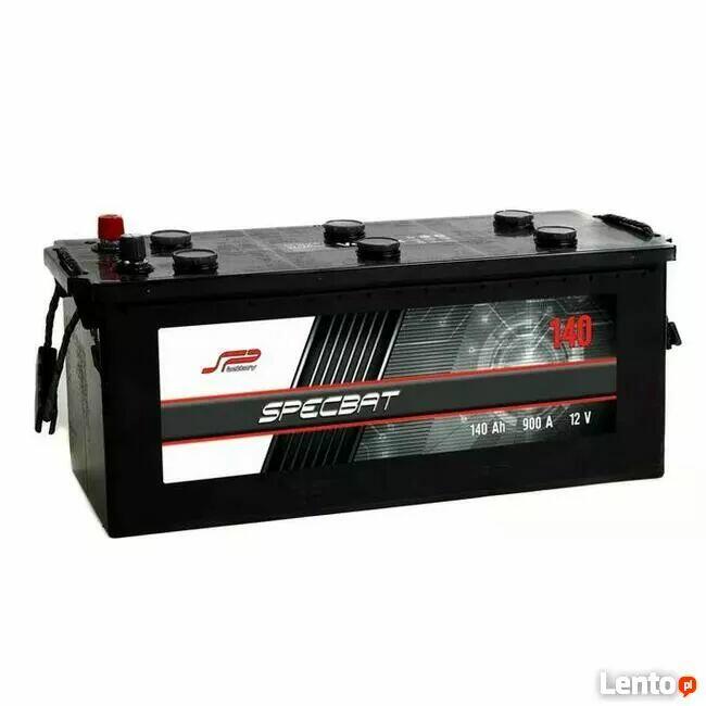 Akumulator SPECBAT 140Ah 900A LEWY PLUS rolniczy ciężarowy