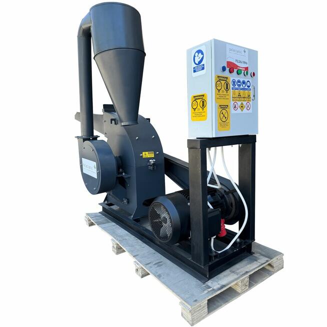 ROZDRABNIACZ DO TROCIN ZRĘBKI GAŁĘZI 15kW