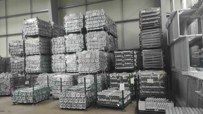 Rusztowania modułowe - podest stalowy typ U - zestaw