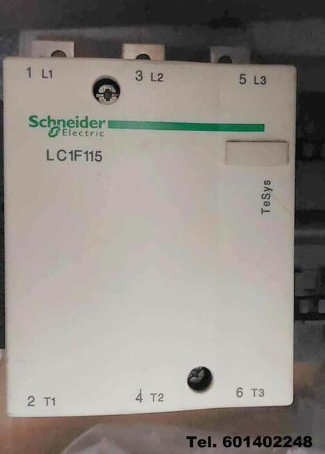 stycznik lc1f115 schneider electric