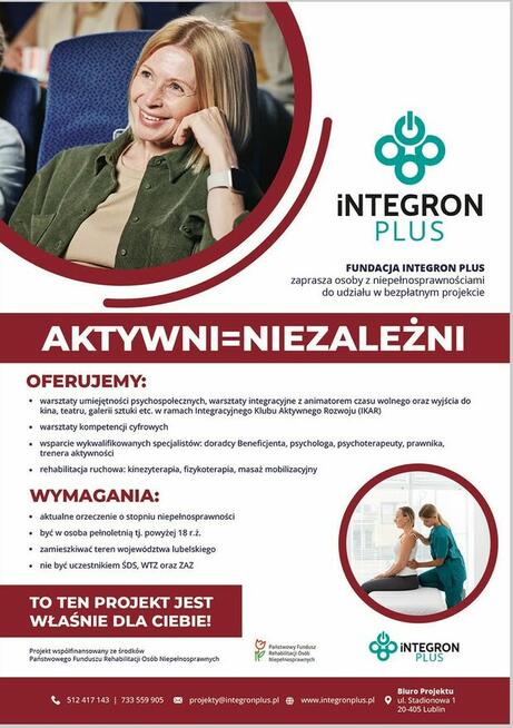 Projekt Aktywni=Niezależni