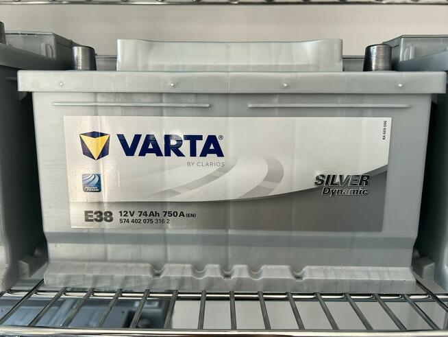 Akumulator 74Ah 750A VARTA E38 Silver| Piekary, Wyszyńskiego