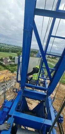 Żuraw wieżowy górno obrotowy Soima SGT 85