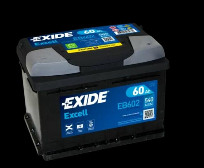 Akumulator Exide Excell 60Ah 540A EN PRAWY PLUS