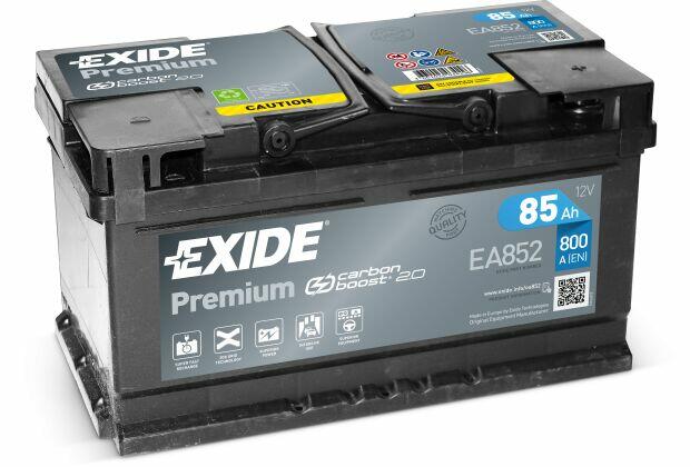 Akumulator 85Ah 800A Exide Premium EA852