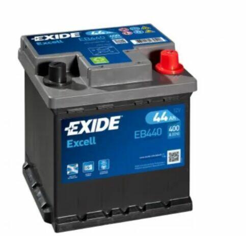 Akumulator 44Ah 400A Exide Excell kostka