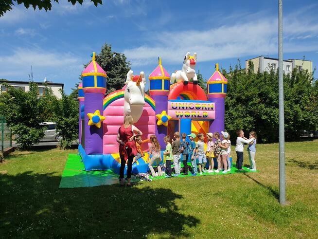 Dmuchaniec wynajem Zamków Dmuchanych, kolorowe dmuchańce