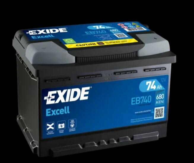 Akumulator 74Ah 680A Exide Excell