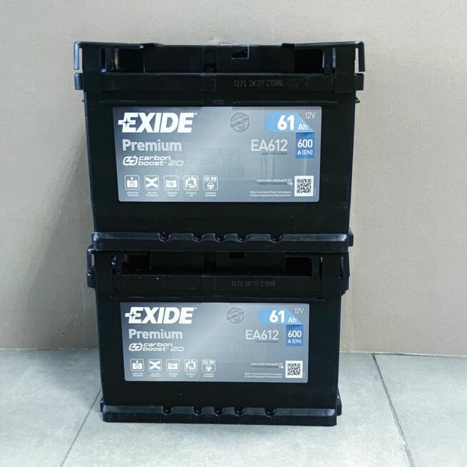 Akumulator 61Ah 600A Exide Premium EA612