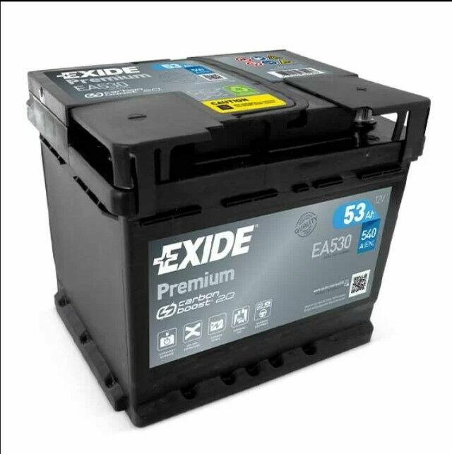 Akumulator 53Ah 540A Exide Premium EA530