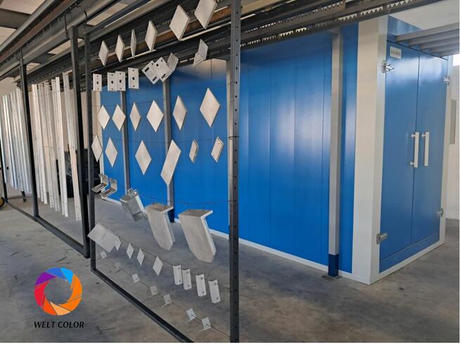 Nowoczesna lakiernia proszkowa. Welt Color Jasło