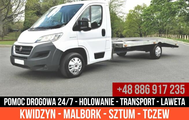 Pomoc Drogowa Laweta Sztum Malbork Kwidzyn Tczew Gdańsk