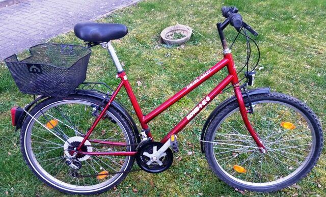 Rower niemiecki KONBIKE miejski na kołach 26cali