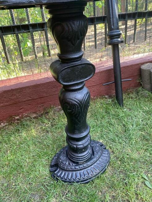 Żeliwny zestaw : 2 kosze w stylu retro + skrzynka na listy.