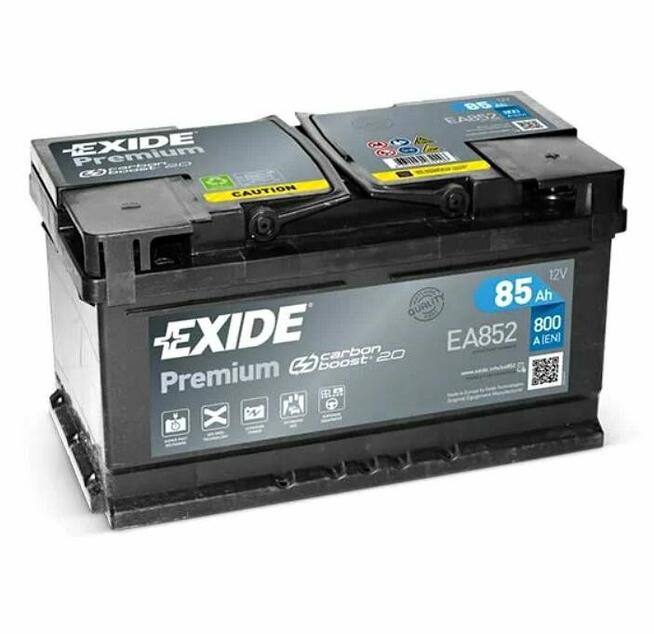 Akumulator Exide Premium 85Ah 800A PRAWY PLUS