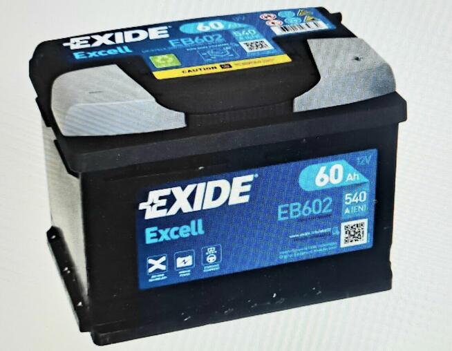 Akumulator 60Ah 540A Exide Excell