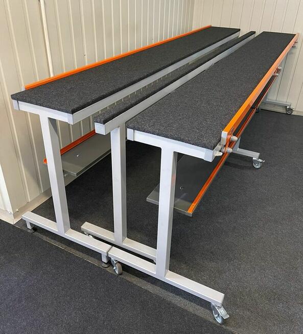 Stół do aretowania rolet zewnętrznych 300 cm / trzy sekcje