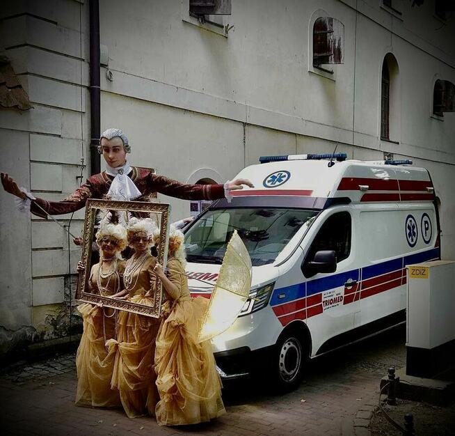kierowca karetki w transporcie sanitarnym