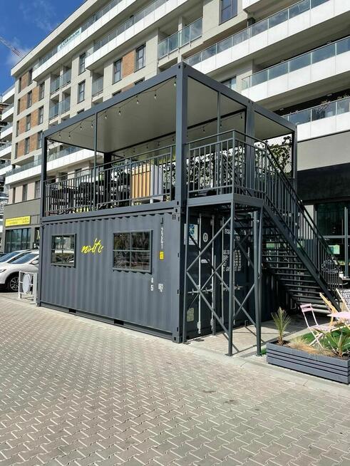 Kontener morski przerabiam na zamówienie bar gastronomia
