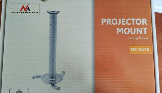 Uchwyt sufitowy do projektora MC-517S do 10 kg