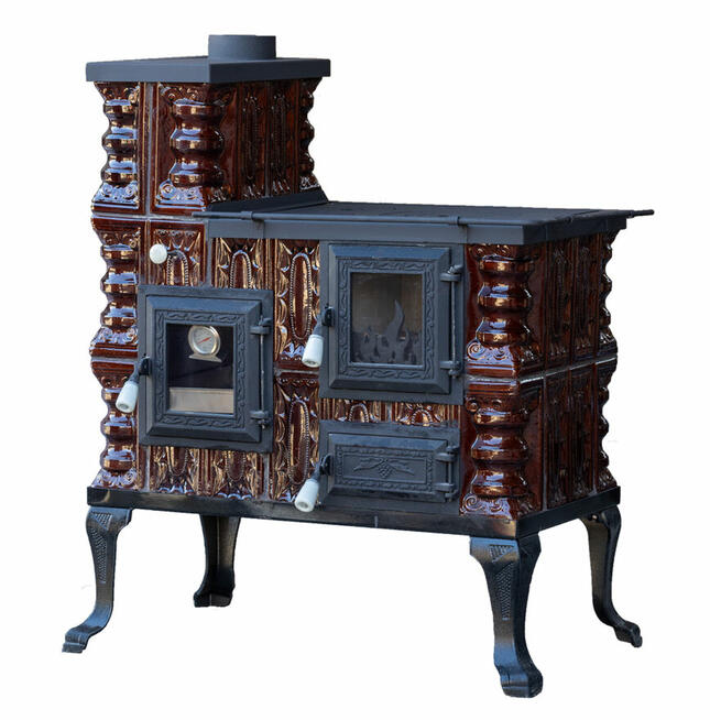 Kuchnie kaflowe retro