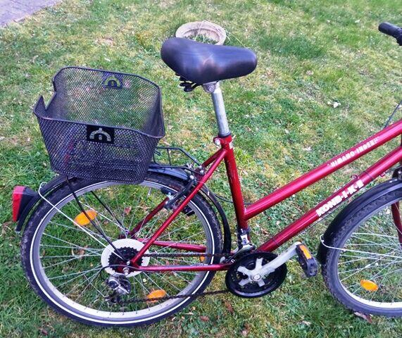 Rower niemiecki KONBIKE miejski na kołach 26cali