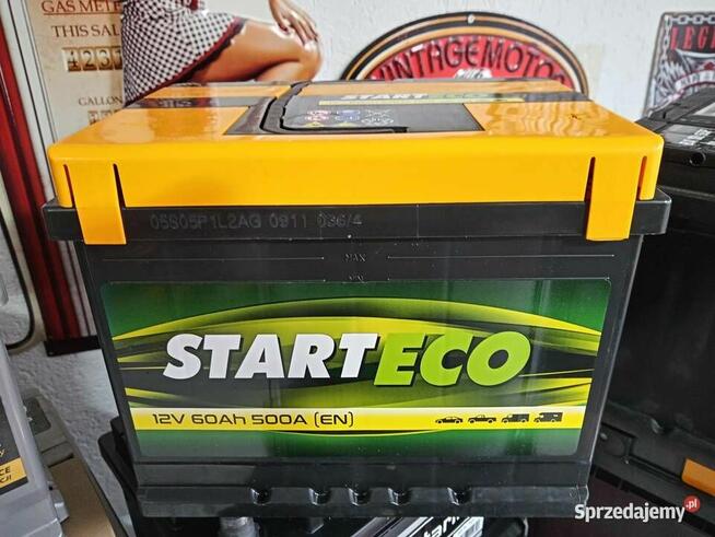Akumulator START ECO 60Ah 500A P+