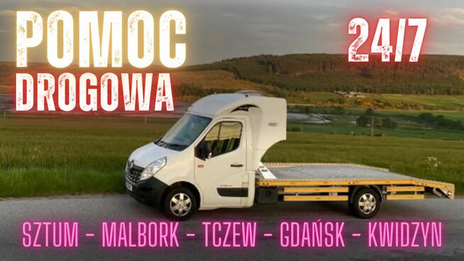 Pomoc Drogowa Laweta Sztum Malbork Kwidzyn Tczew Gdańsk