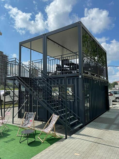Kontener morski przerabiam na zamówienie bar gastronomia