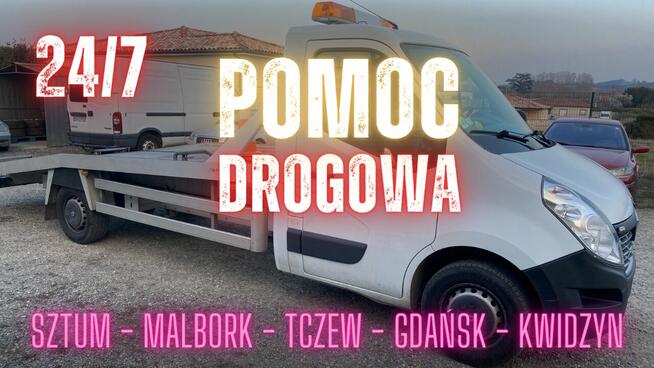 Pomoc Drogowa Laweta Sztum Malbork Kwidzyn Tczew Gdańsk